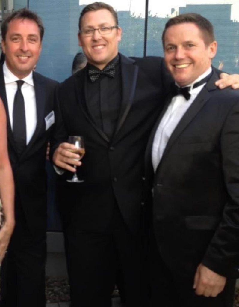 Paul Smolinski with Wealth Management Event Legend Kevin Green