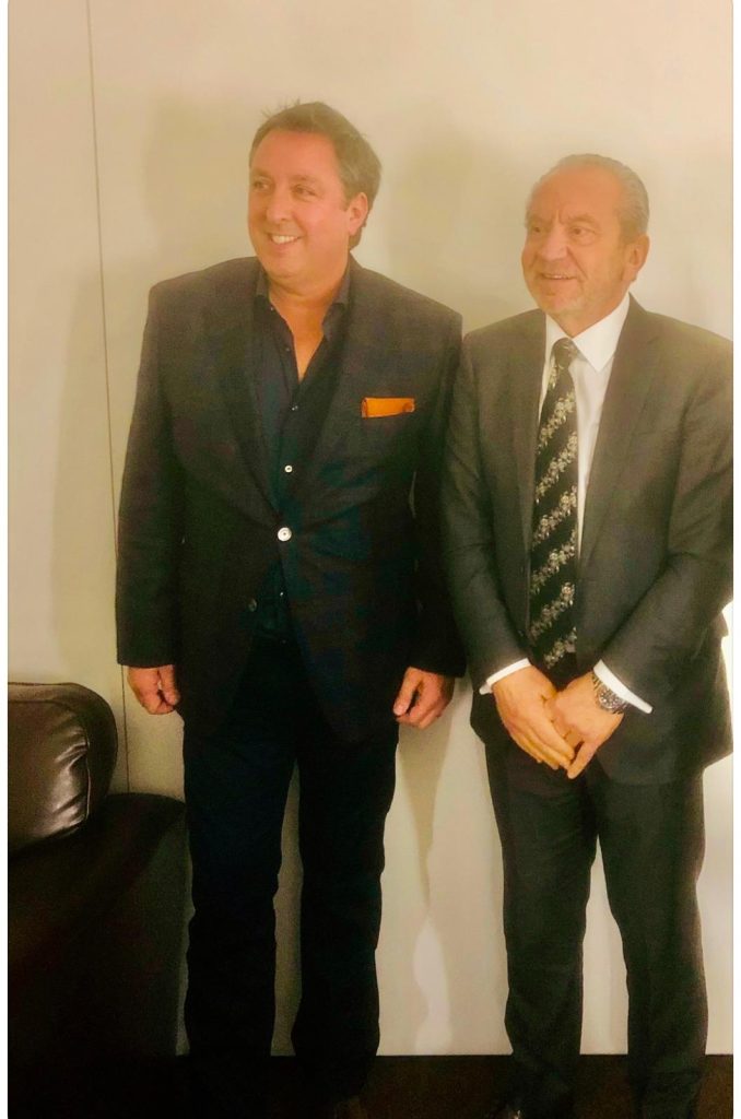 Paul Smolinski with Lord Sugar